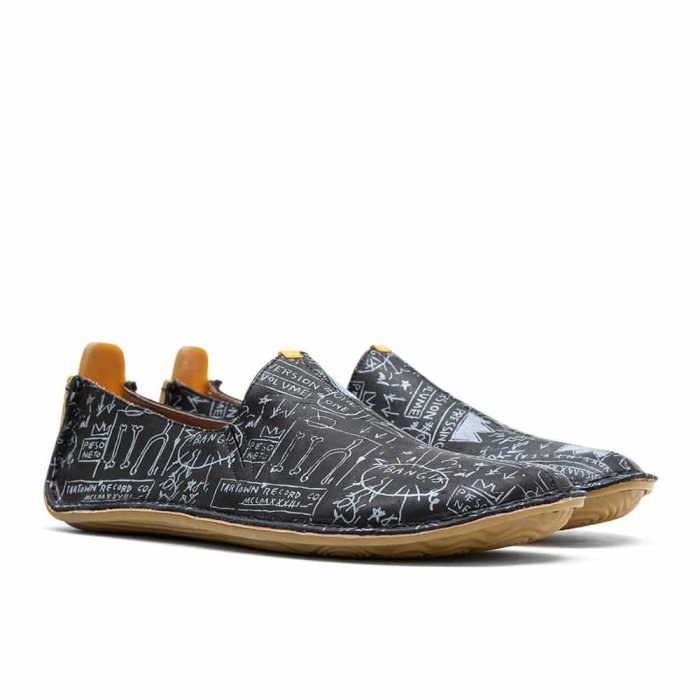 Espadrille Vivobarefoot Ababa Basquiat Femme - Noir JAE821047